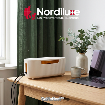 CableNest™ | Skjul ledningskaos uden at ofre stilen