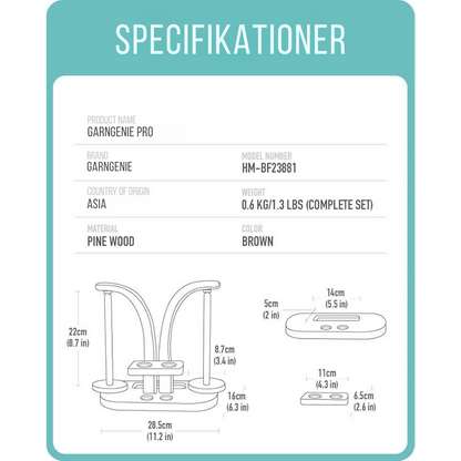 GarnGenie™ Pro | Garnholder Pro i topkvalitet med kraftig magnet