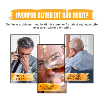 GreyGone™ | Genopret din naturlige hårfarve på den sunde måde