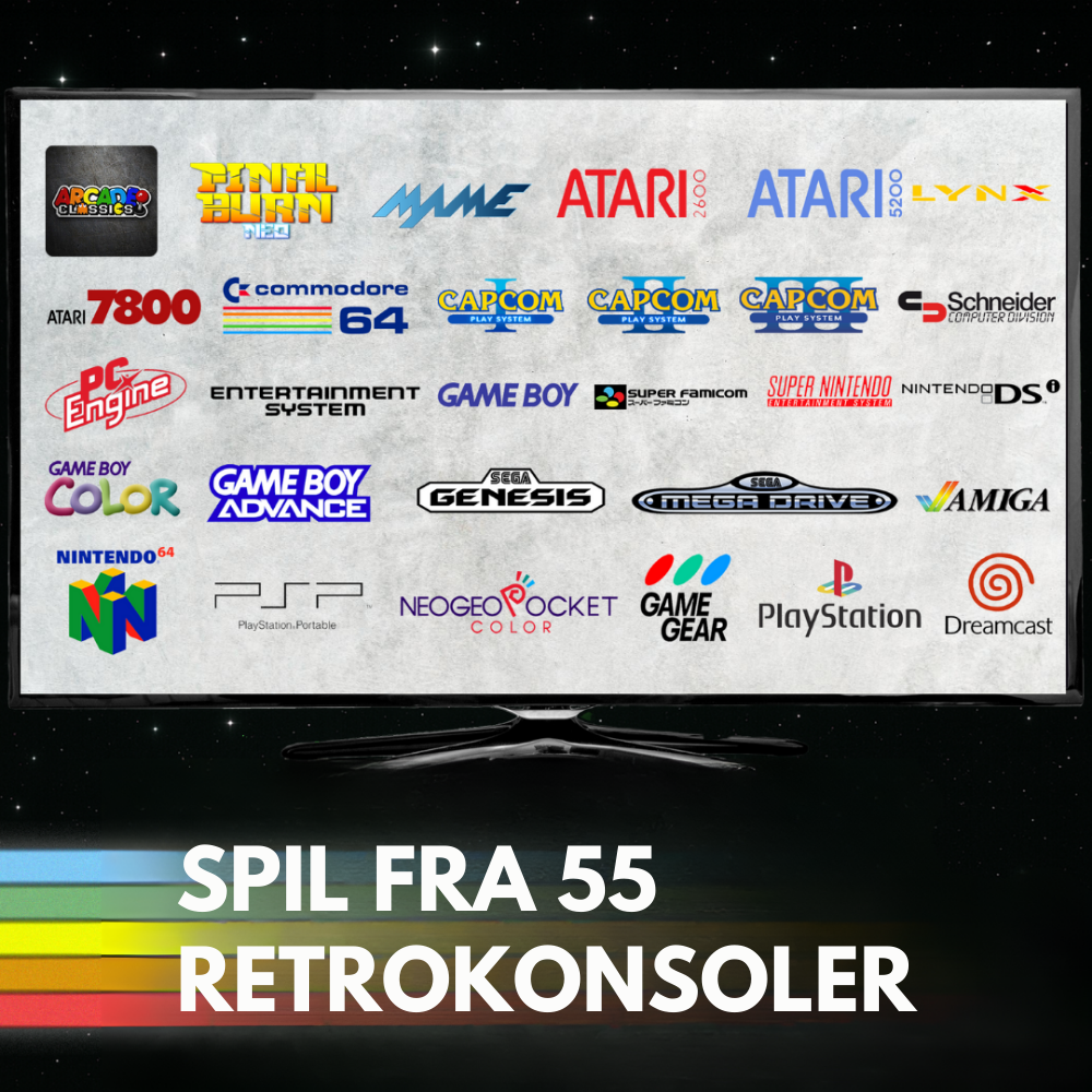 GameWave G11 Pro™ | Bring barndommens spil tilbage i dit liv på et øjeblik