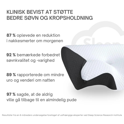 ErgoPillow™ | Vågn udhvilet efter roligere og dybere søvn