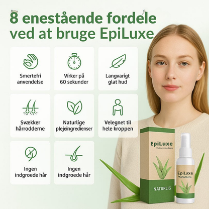 EpiLuxe™ | Slip for indgroede hår og besværlig daglig barbering!