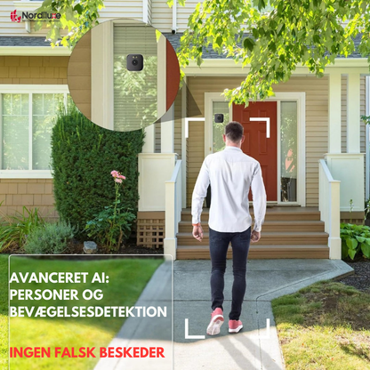 SilentWatch™ | Diskret indendørs kamera der beskytter dit hjem – uden boring