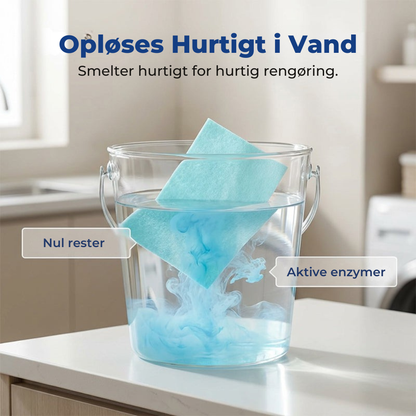 CleanSheets™ | Gulvvask uden dosering, store flasker eller rod
