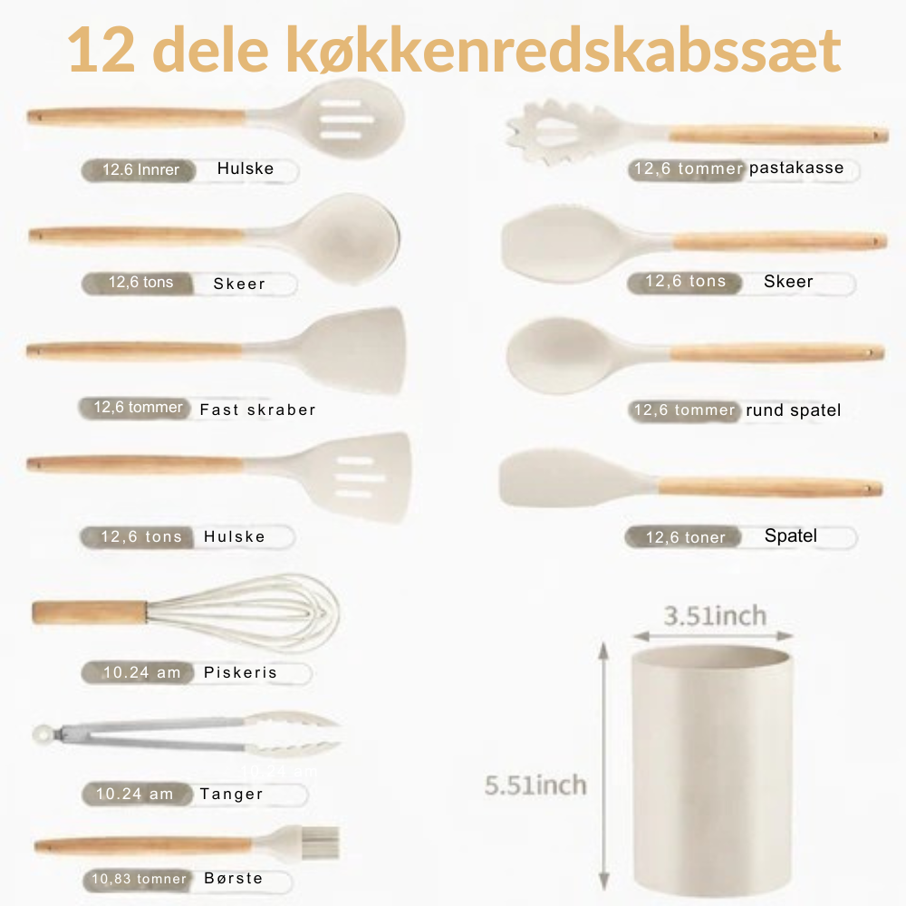 CookMate™ | Alt du behøver samlet i ét sæt
