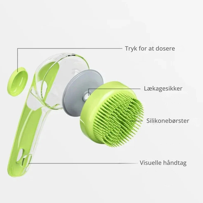 DoggyWash™ | Vask og børst i én bevægelse