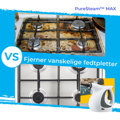 PureSteam™ MAX | Dybtgående rengøring uden kemikalier – klar på få sekunder