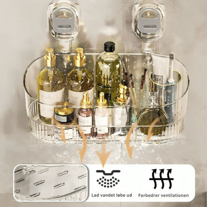 GripRack™ | Praktisk opbevaring uden boring – hold køkken og badeværelse ryddeligt