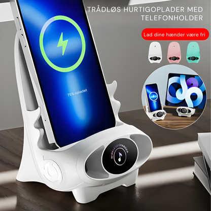 WirelessLounge™ | Smart Mini-Stol til Opladning og Underholdning