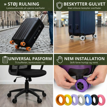 WheelGuards™ | Beskyt dine kufferthjul og rejs mere roligt