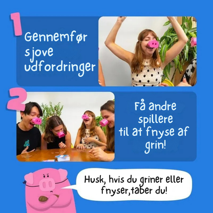 SnortFunny™ | Spillet der får hele familien til at grine højt sammen