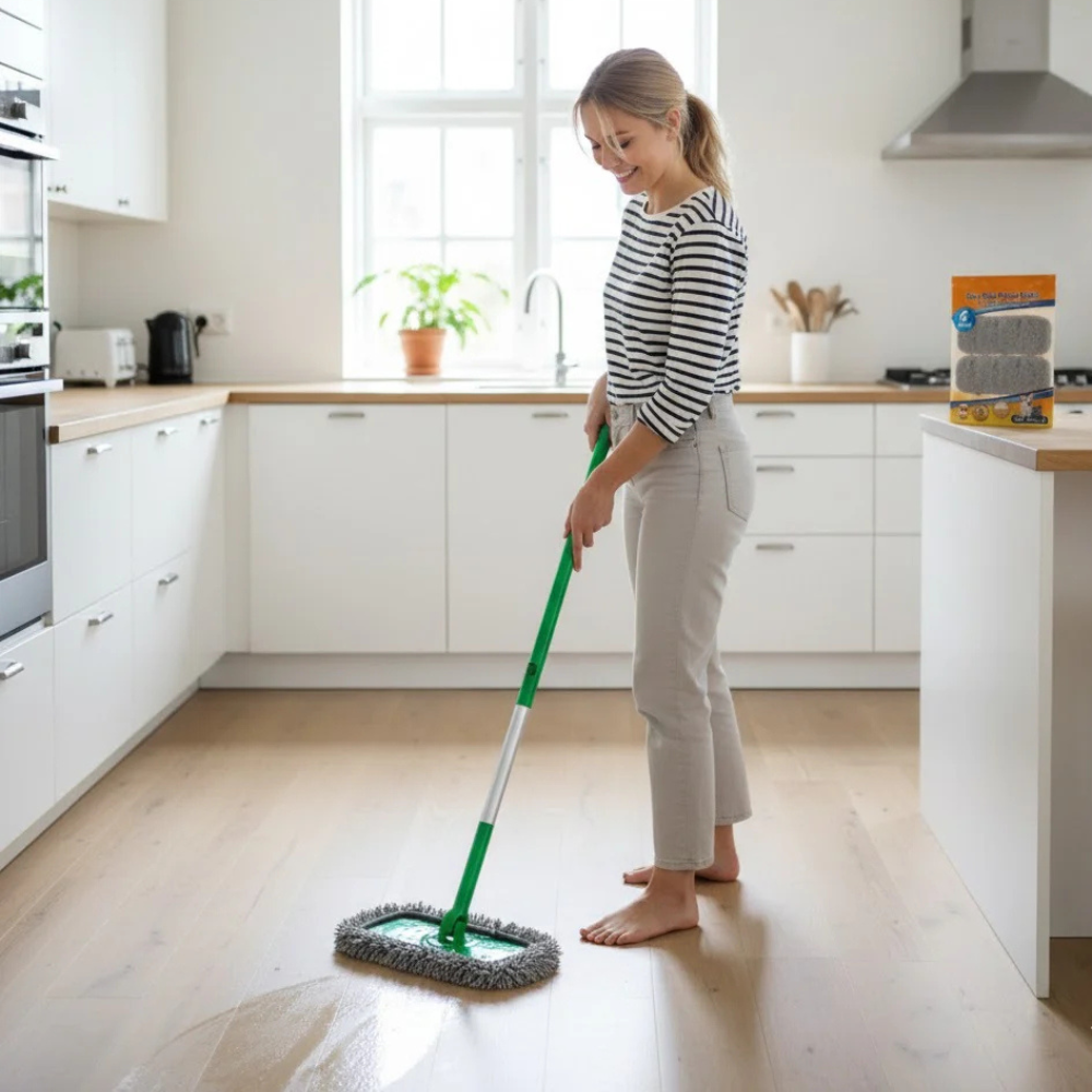 EcoMoppe™ | Spar penge og drop engangspads