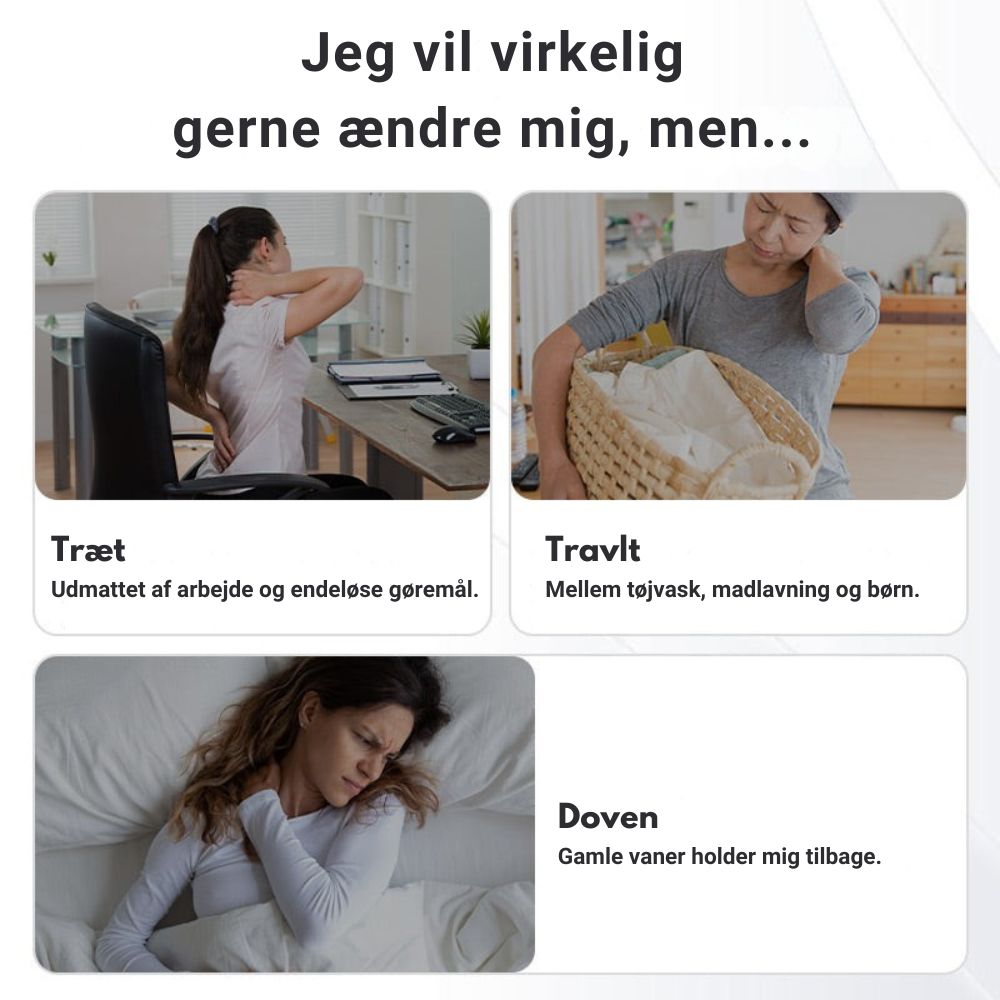 PostureCorrect™ | Diskret holdningsstøtte for en stærk og rank ryg