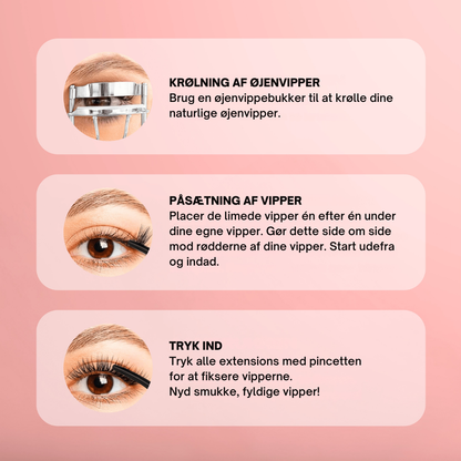 Lashelle™ | Smukke salonvipper på 2 minutter – helt uden lim