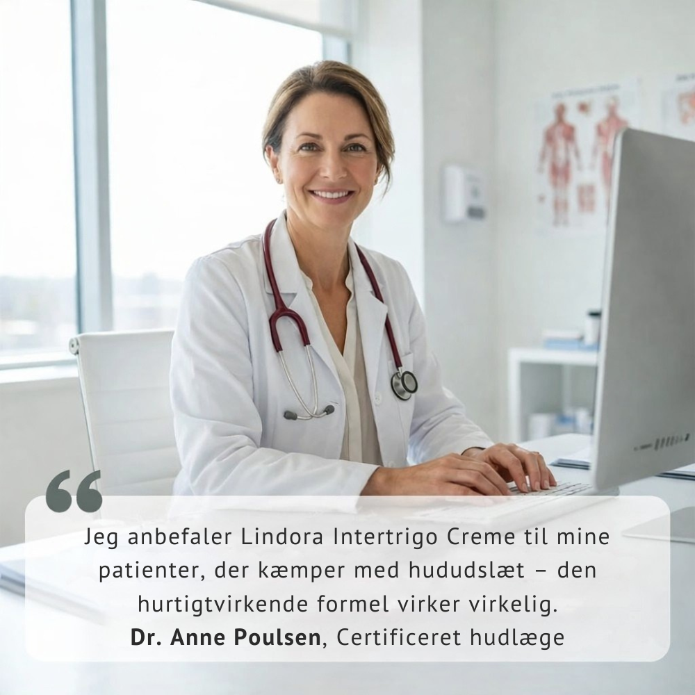 Lindora™ | Målrettet pleje til tørre roligere hudfolder hver dag