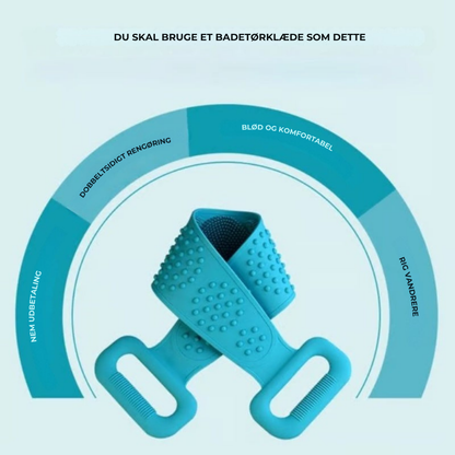 ScrubEase™ | Den nemmeste måde at vaske og massere din ryg – hver dag