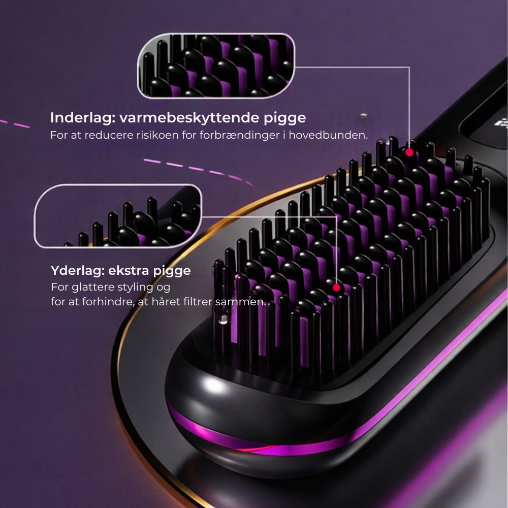 HeatBrush™ | Kort hår med volumen på få minutter
