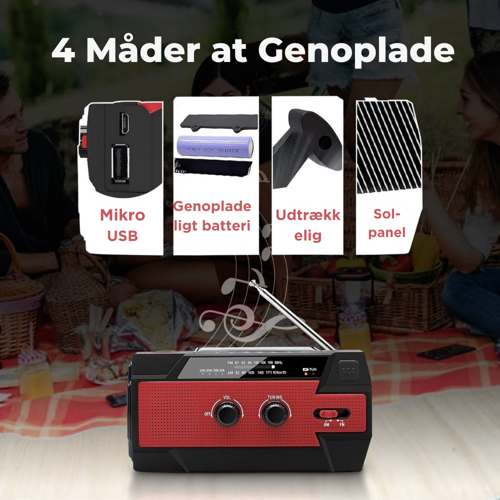 LifeLine™ Radio | Tryghed og information når verden føles mere usikker