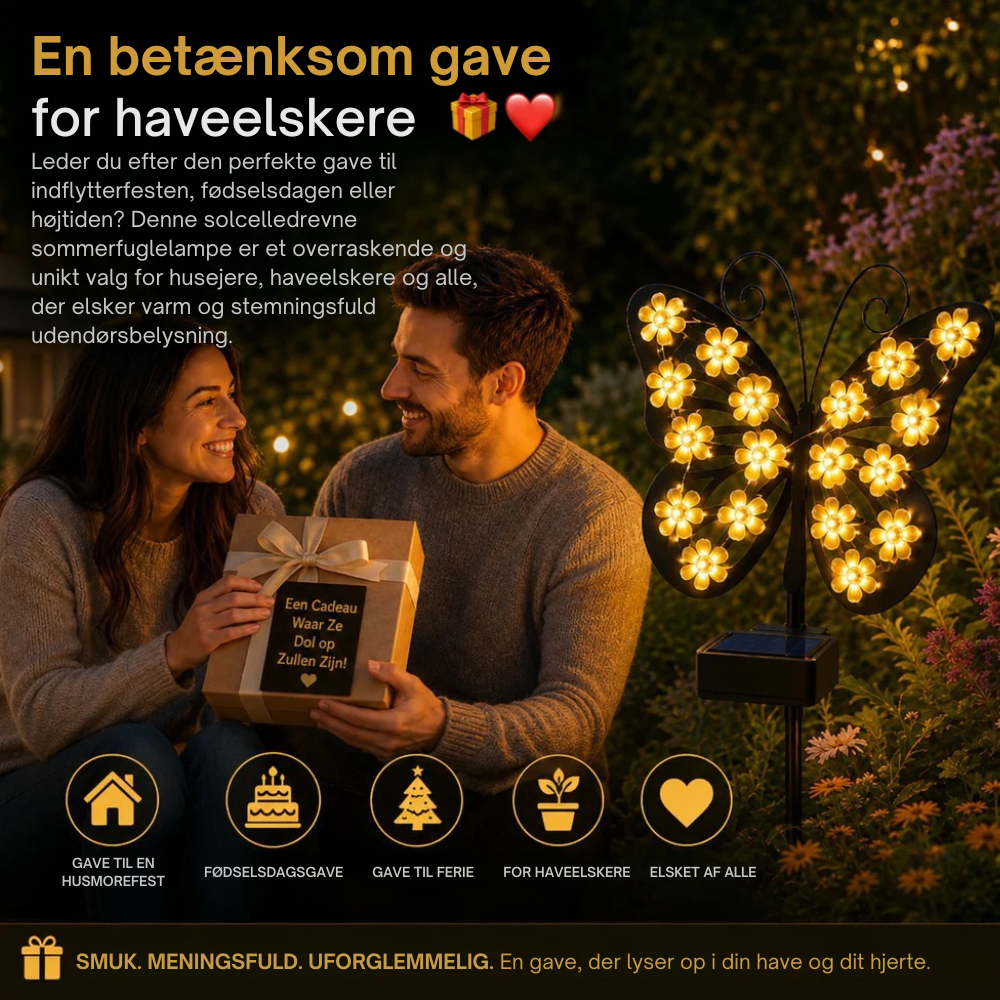FlutterBloom™ | Gør haven levende efter mørkets frembrud