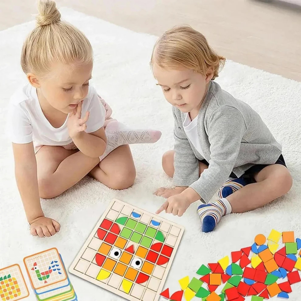 MosaicPuzzle™ | 40 mønstre der bliver til fri fantasi