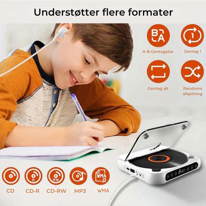 PureSound™ CD Player | Hør dine gamle CD'er igen