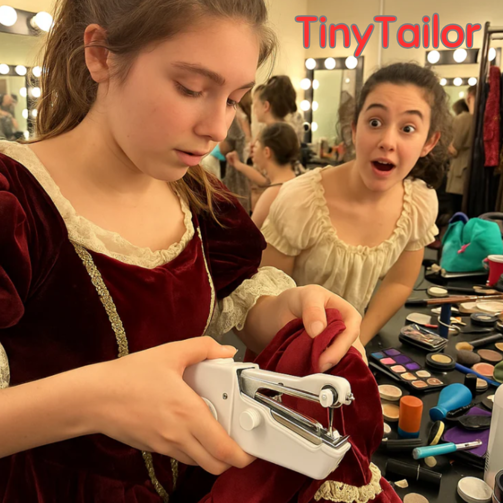 TinyTailor™ | Den bærbare mini elektriske symaskine