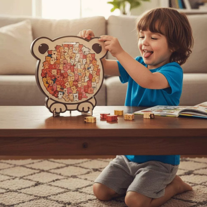 PawPuzzle™ | Dekorativt hundepuslespil med hygge og personlighed