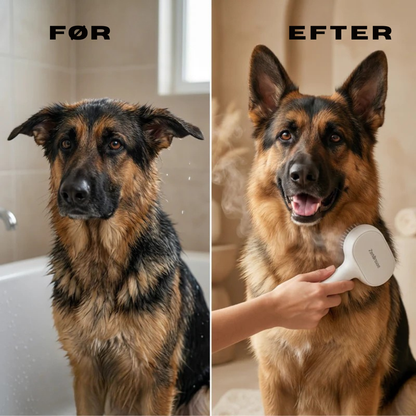 ZenBrush™ | Rolig og skånsom pelspleje uden badestress