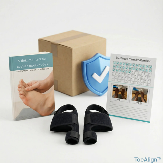 ToeAlign™ | Genskab fodens naturlige balance uden indgreb