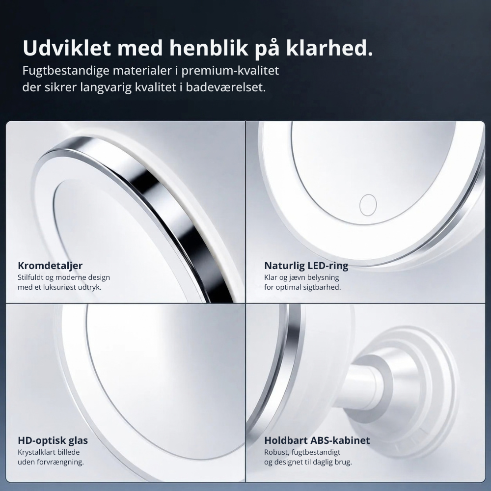 MirrorFlex™ | Se hver detalje helt tæt på