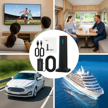 SkyLink™ 4K | Få gratis HD-kanaler uden kabel, smart-tv eller Wi-Fi