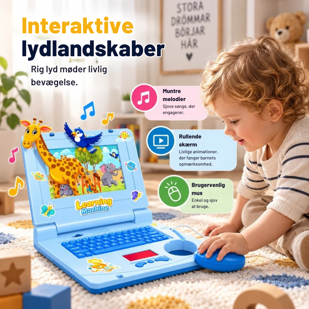 LearnPlay™ | Interaktiv leg der giver små hænder egen computer