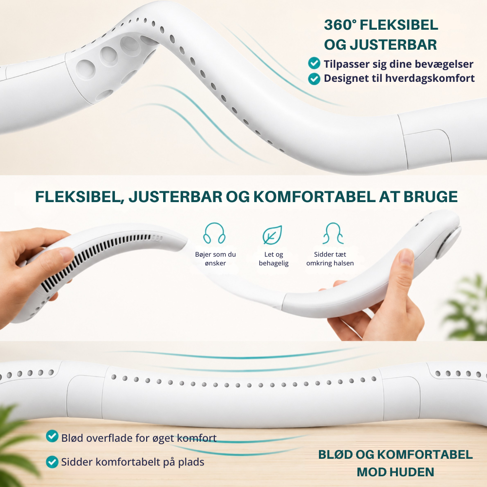 NeckBreeze™ | Hold dig afkølet – uden at holde en ventilator