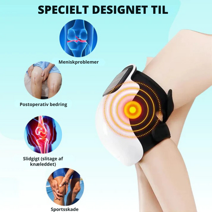 KneeRelief™ | Knæ-massageapparat til terapi med rødt lys