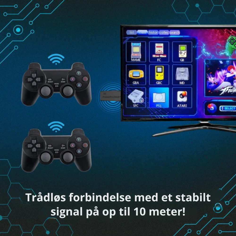 GameVault™ | Hele din barndom samlet i én lille HDMI-stick