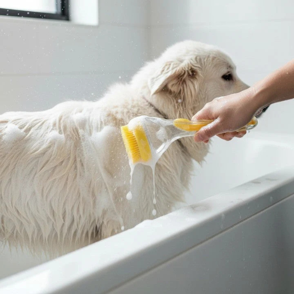 DoggyWash™ | Vask og børst i én bevægelse