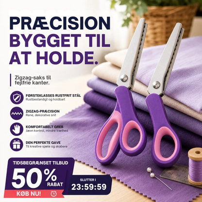 EdgeCraft™ | Dekorative stofkanter med ét enkelt præcist klip