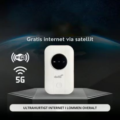 PocketWifi™ | FÅ UBEGRÆNSET INTERNET OVERALT I VERDEN!