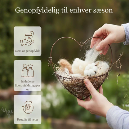 NestHeart™  | Hjælp havens fugle med varme og tryghed i kolde måneder