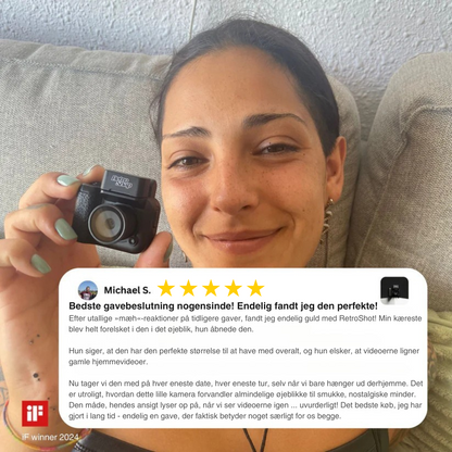 RetroShot™ | Fordi de bedste minder fortjener mere end et filter 📸