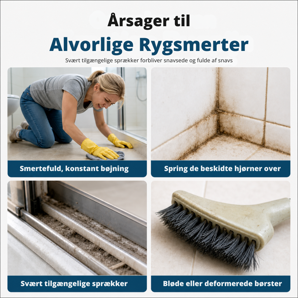 ScrubFlex™ | Rengør svært tilgængelige steder uden at bøje dig