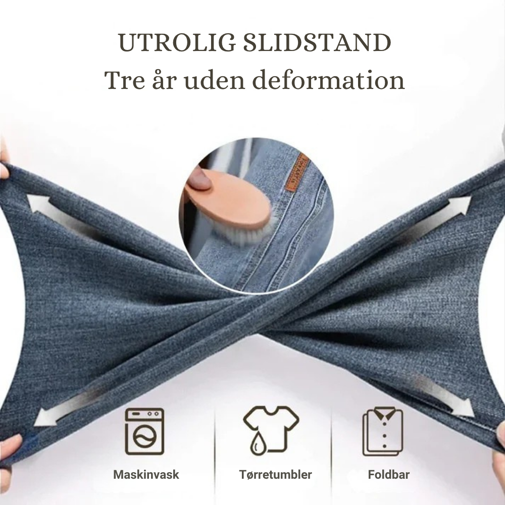 StreetFit™ | Moderne loose fit jeans med længere silhuet