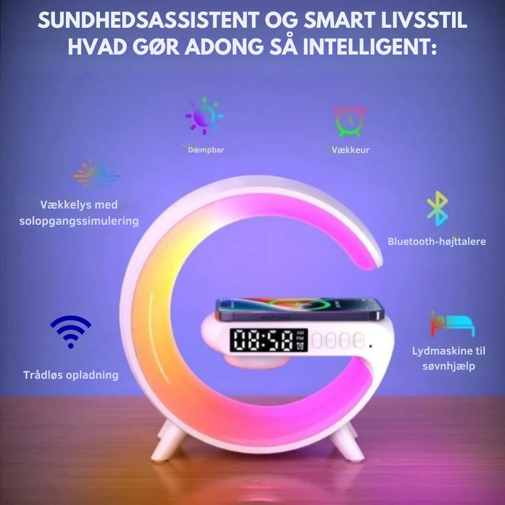 SoundGlow™ | Vågn blidt op til lys, varme og en bedre start på dagen