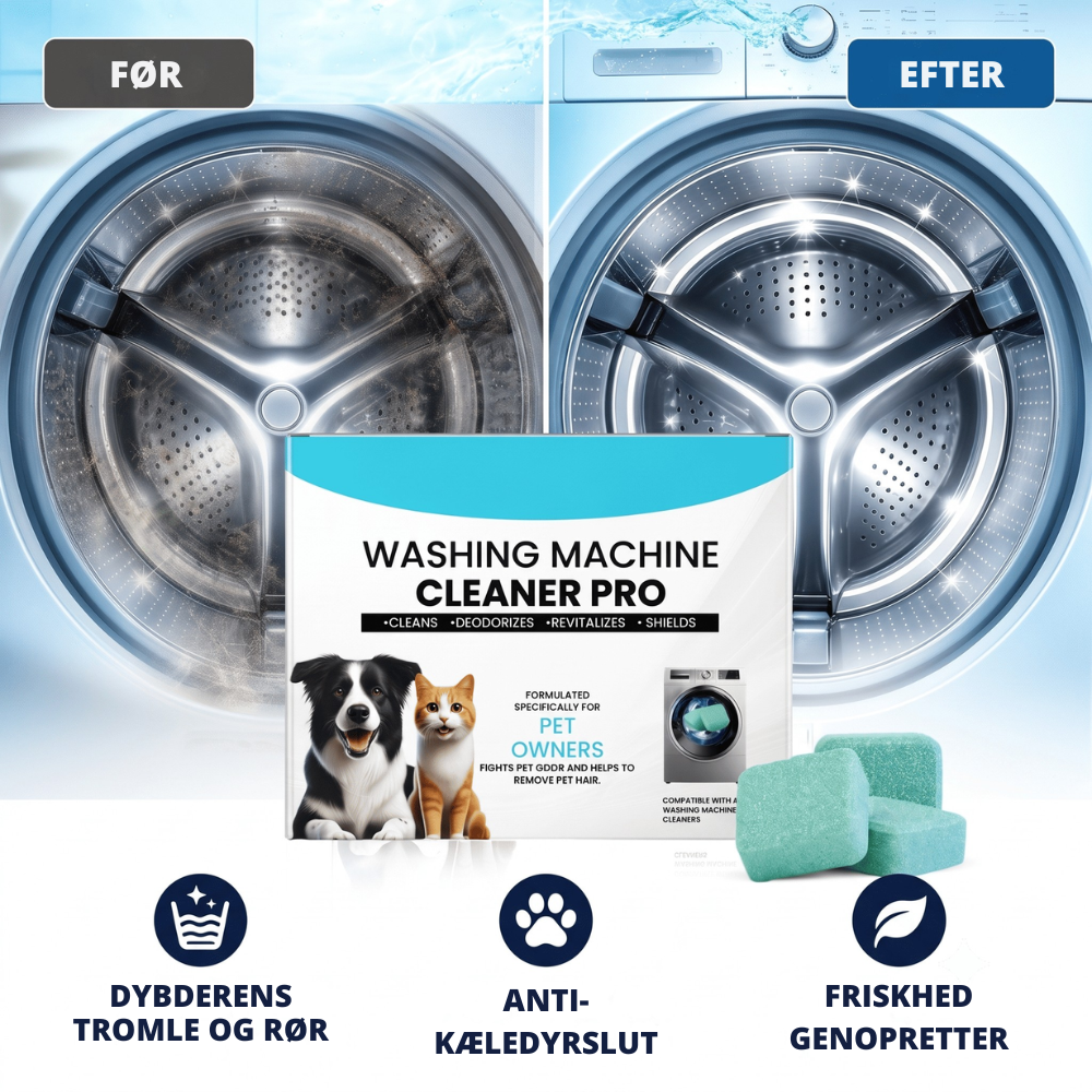 PureWash™ | Friskere vasketøj starter med en renere maskine