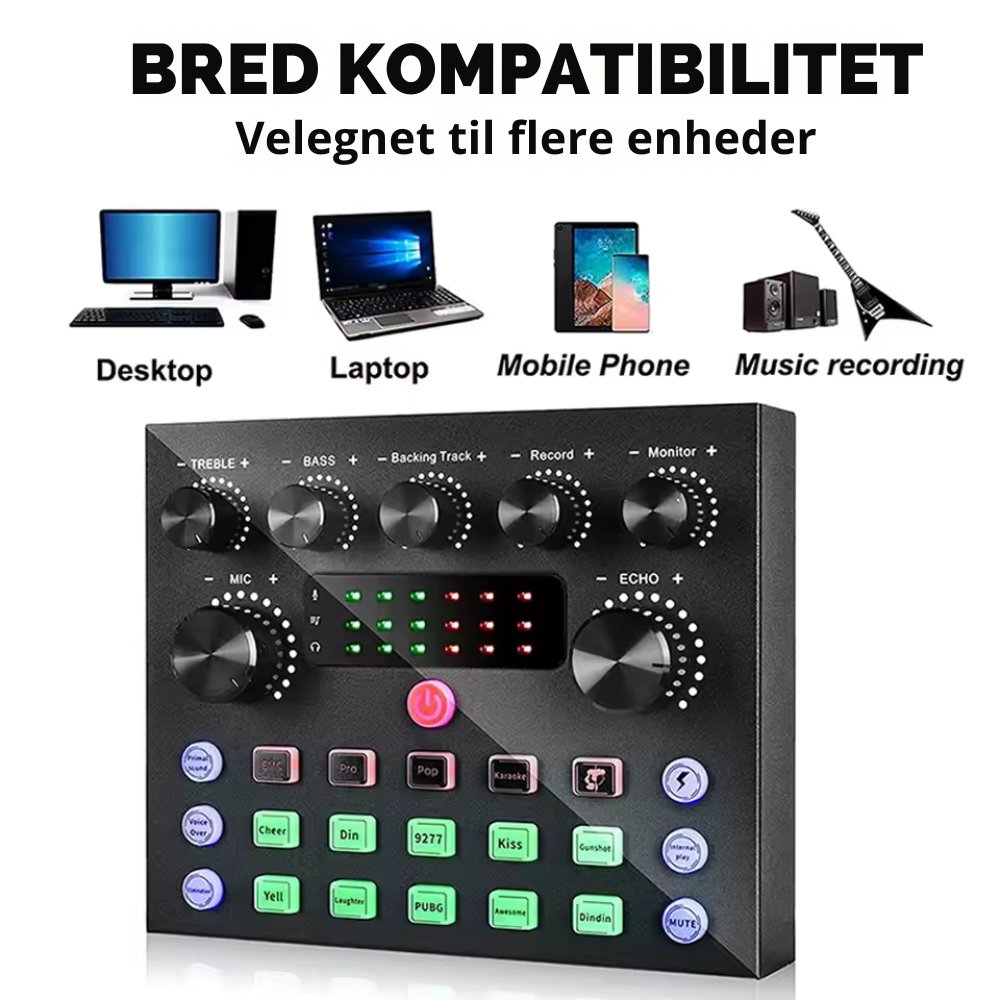PodCaster™ Pro | Professionel lyd. Uden et dyrt studio.