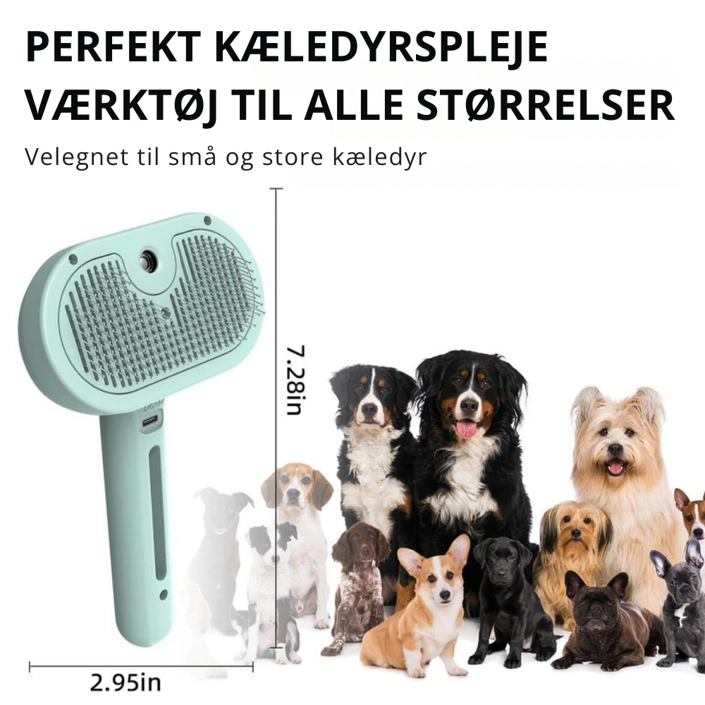 PetSpray™ Pro Comb | Professionel børste til kæledyr