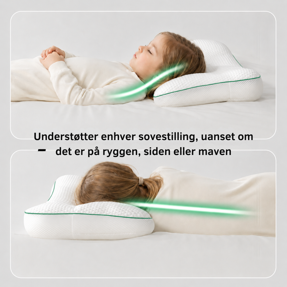 ErgoPillow™ Junior | Når dit barn sover bedre, gør du også