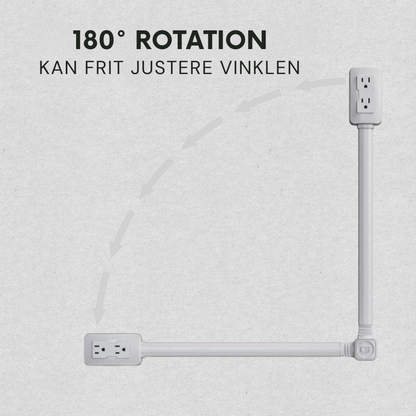 SocketSwivel™ | Forlænger for nem adgang og bekvemmelighed