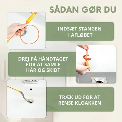 ClogStop™ | Holder afløbene rene uden besvær