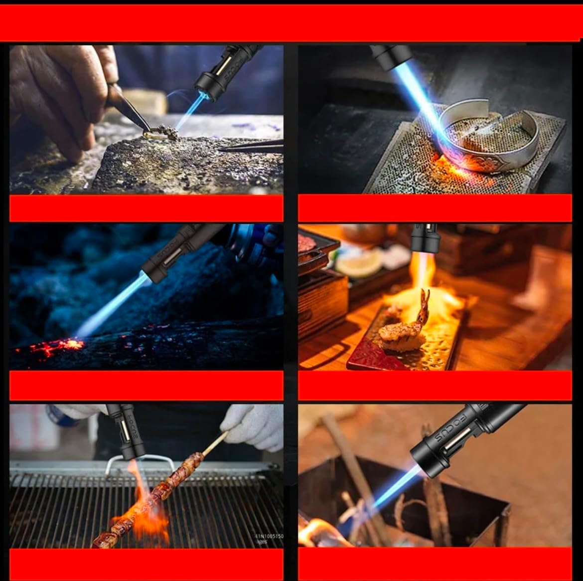 HyperFlame™ | Tænd alt på ét sekund med kraft og præcision